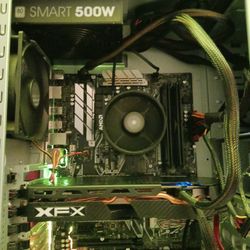1080P Gaming PC AMD Ryzen 7 5800x Unlocked CPU 32 GB RAM 500 GB SSD ATI Radeon RX 580 8 GB DDR5 Graphics Windows 64 Bit OS 