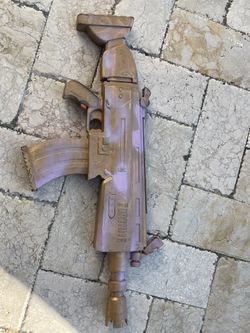 Gold Fortnite Nerf Gun