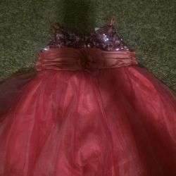 Sequin Toddler Dress 18m New 