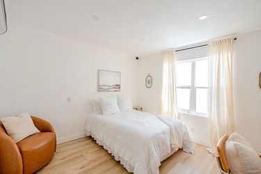 Double Wood Bed Frame and memory foam mattress!