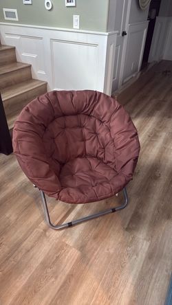 Folding Saucer Moon Chair