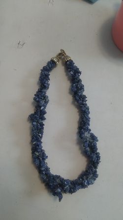 Vintage sodalite choker