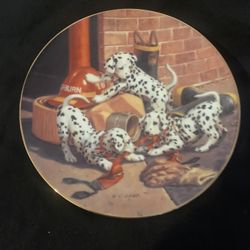 Collectible numbered plate