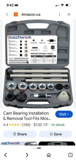 cam bearing instruction tool