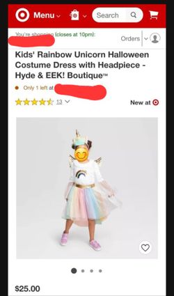Unicorn Halloween Costume