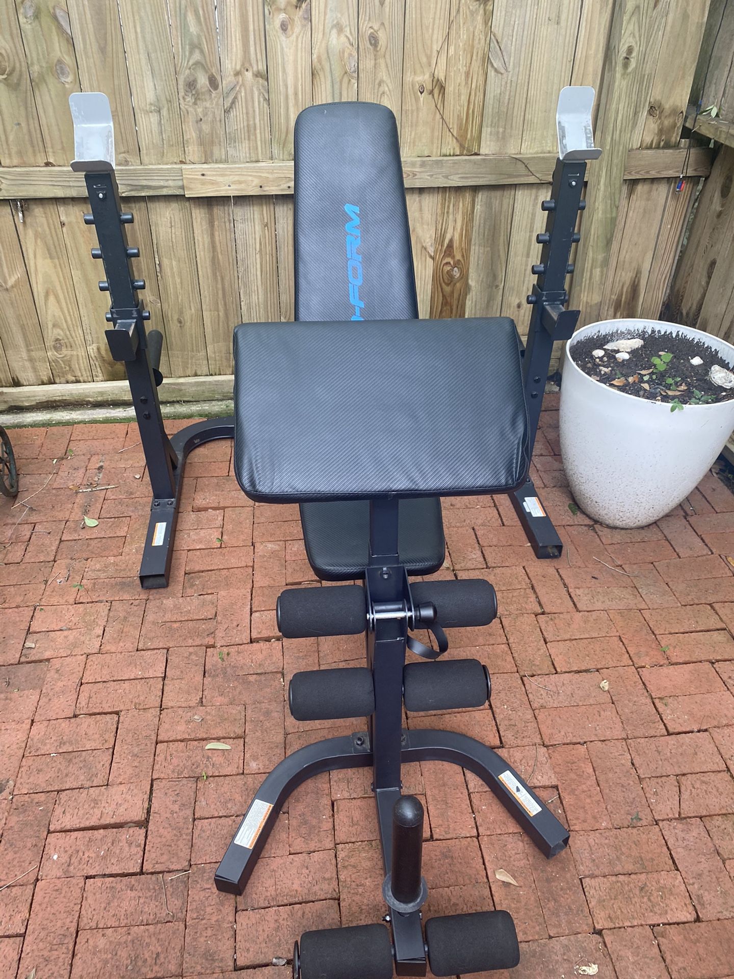 ProForm Sport Olympic Rack and Bench XT Without Weights for Sale in Houston TX OfferUp
