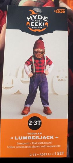 2T-3T Lumberjack Costumes