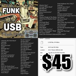 Rare Soul •Oldies•Oldschool•VA Funk USB $35-$45