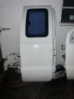 White Ford F(contact info removed)-2016 Rear Door with Window