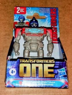 (NEW) TRANSFORMERS ONE • ENERGON MATRIX OPTIMUS PRIME FIGURINE (F9495)