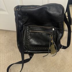 Genuine Leather Backpack