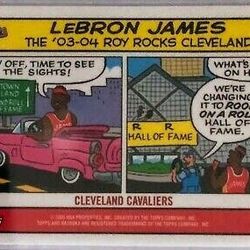 Topps Lebron James Card