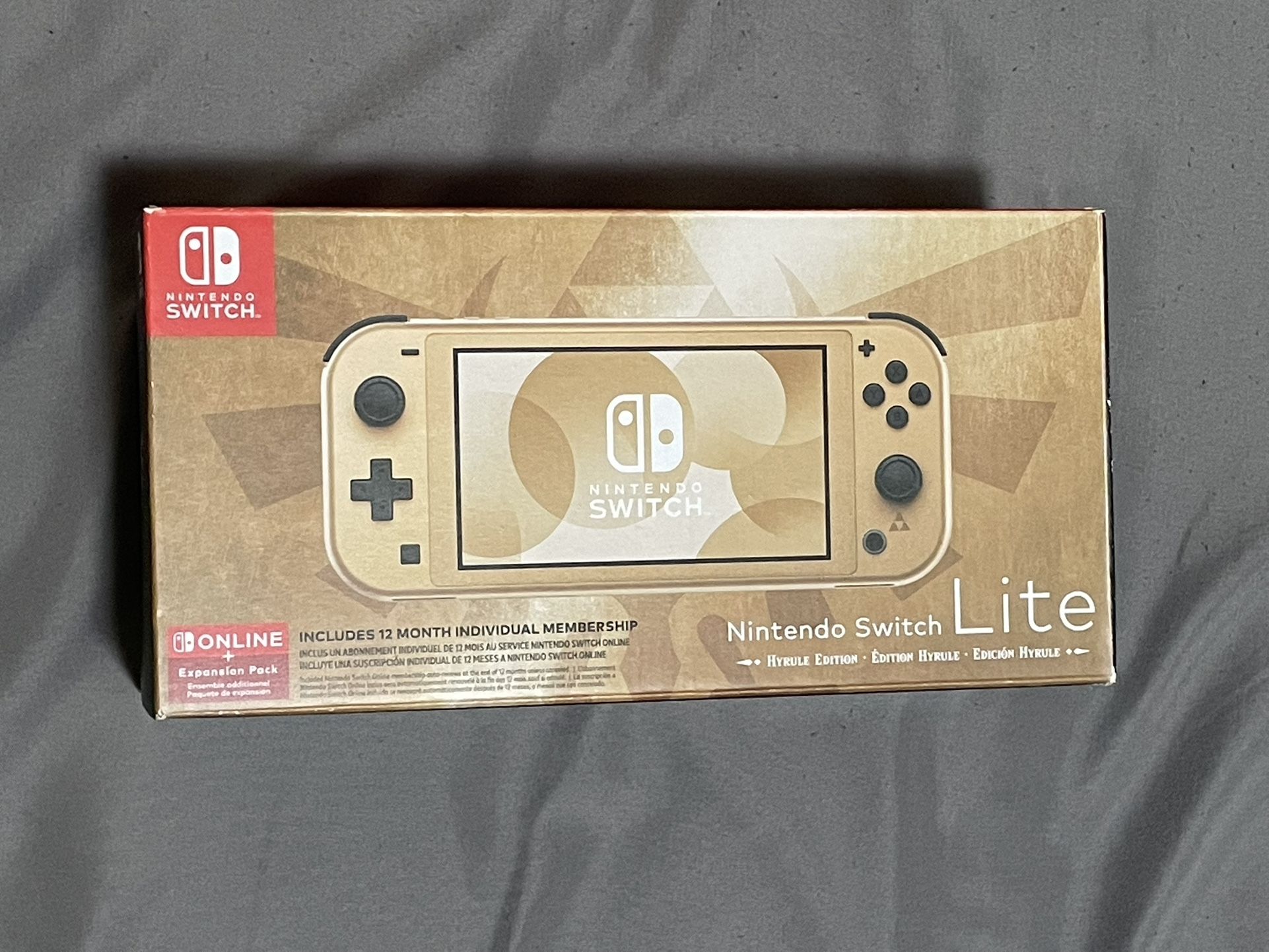 Nintendo Switch Lite: Hyrule Edition ( Excellent - Read Description )