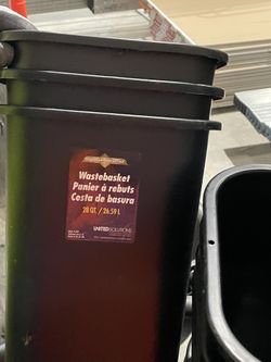 Office Waste Basket 7 Gallon Garbage Waste Cans
