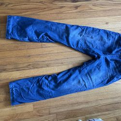 Children's Warm Cotton Jeans | Soft Inner Liner | Rabbit Embroidery 90% New • Essential for winter! Super warm children's fleece jeans, with a loose w