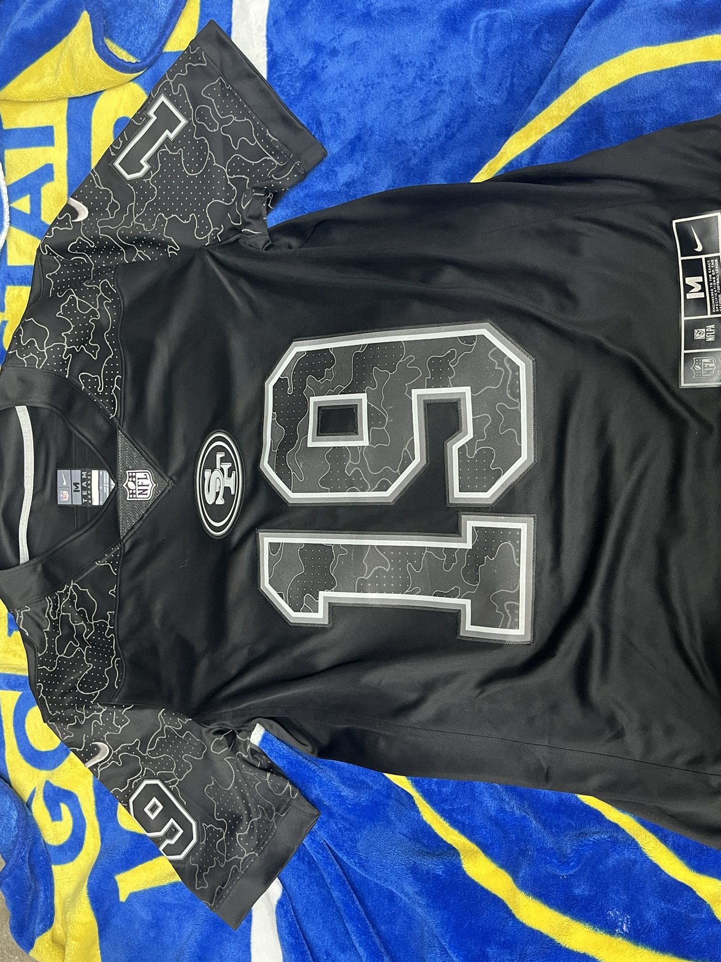 San Francisco 49ers Black Nike Debo Samuel Jersey 