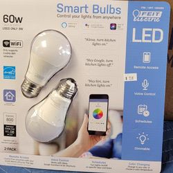 Feit Smartbulbs $15