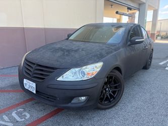 2009 Hyundai Genesis Sedan Matte Black