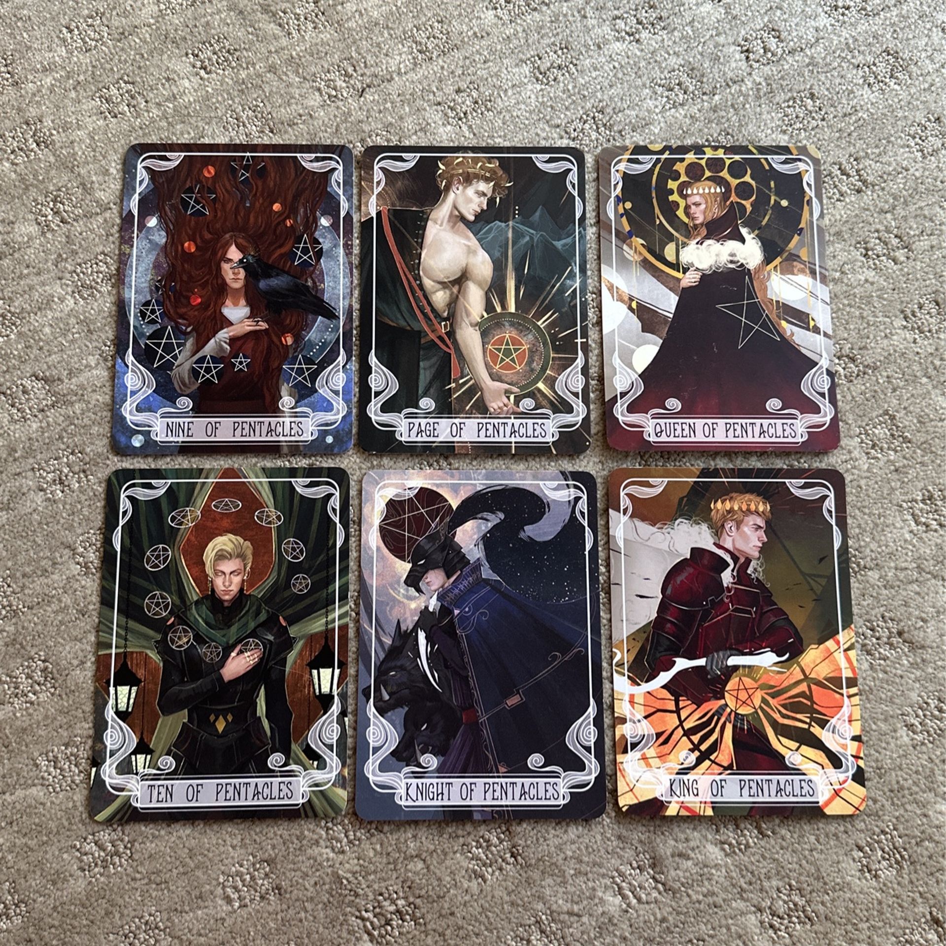 Fairyloot Red Rising Tarot Cards Complete Set