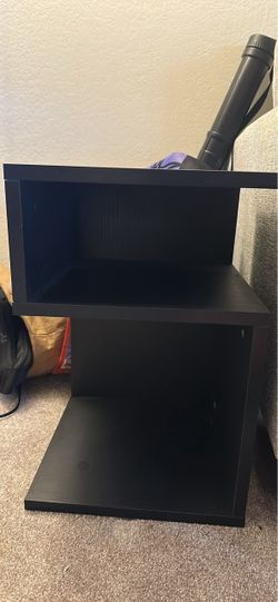 S shaped end table