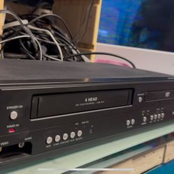 VHS And DVD Combo 