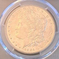 1904 Morgan Silver Dollar PCGS MS-62 Certified and Graded