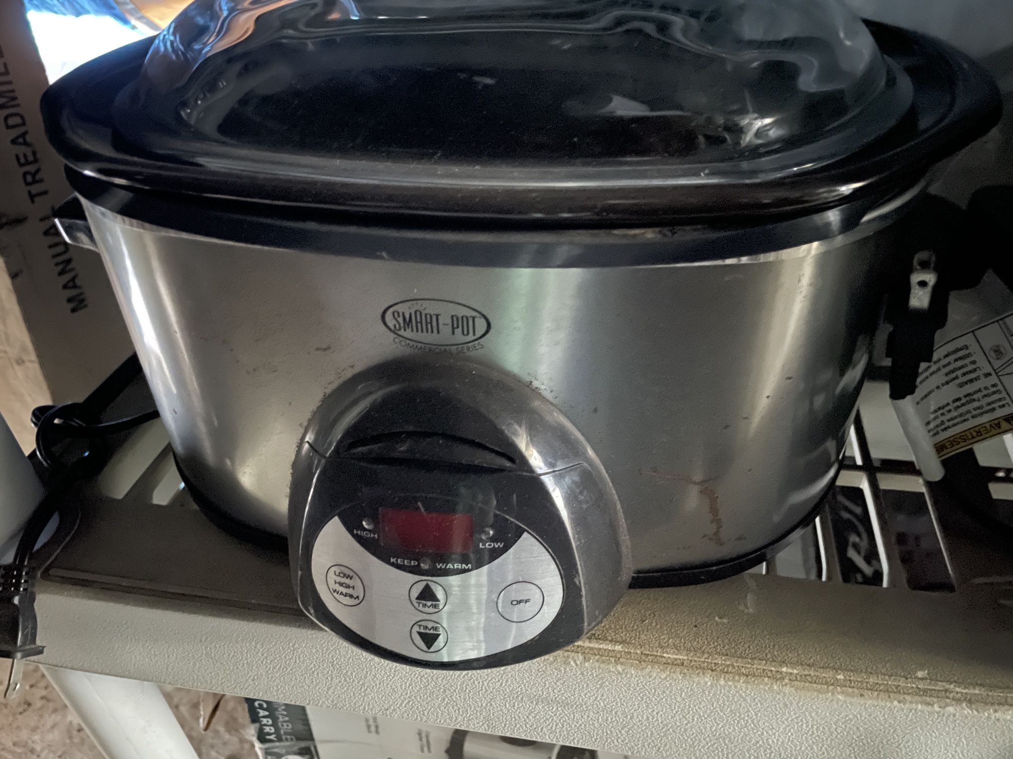 Crockpot 6 Quarts Programmable Slow Cooker With Timer Tested Works Perfectly when you come ill fully test it for you