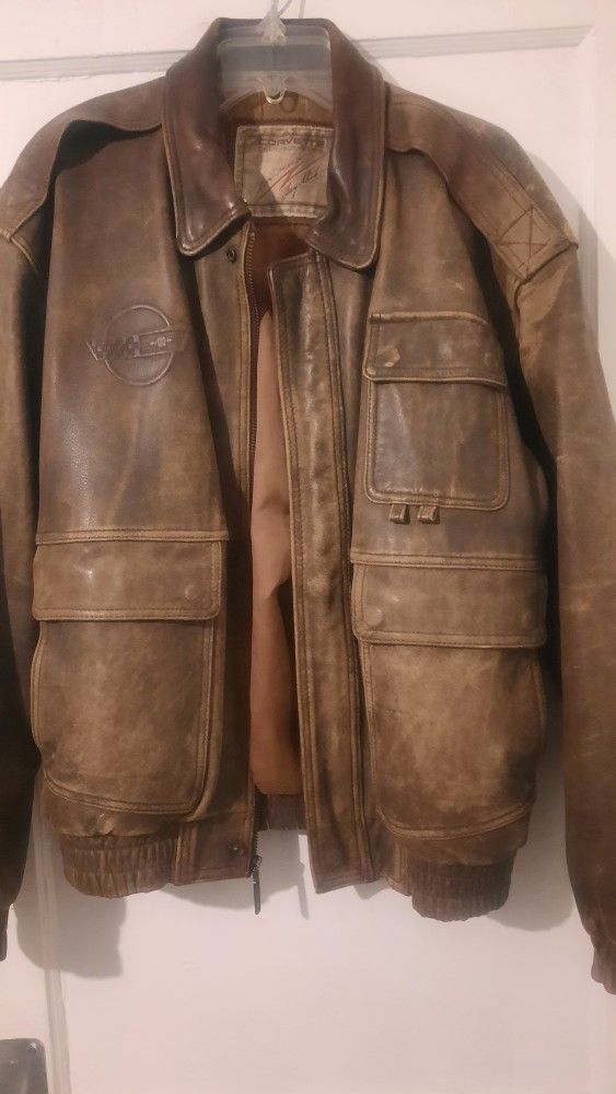 Genuine Corvette Leather Jacket