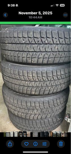 Blizzack studless snow tires
