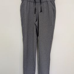 Lululemon On the Fly 7/8 Pant 27" - Heathered Black, Size 4