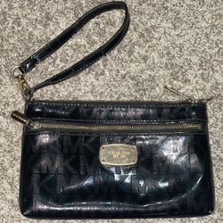 Michael Kors Black Wristlet 