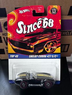 Hot Wheels Shelby Cobra 427 S/C Since '68 Top 40