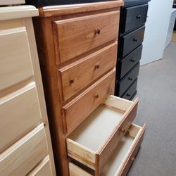 Pinewood 5 Drawer Dresser ( White $ 269)