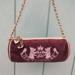 Juicy Couture Y2K Scottie Dogs Pink Barrell Tootsie Bag!!