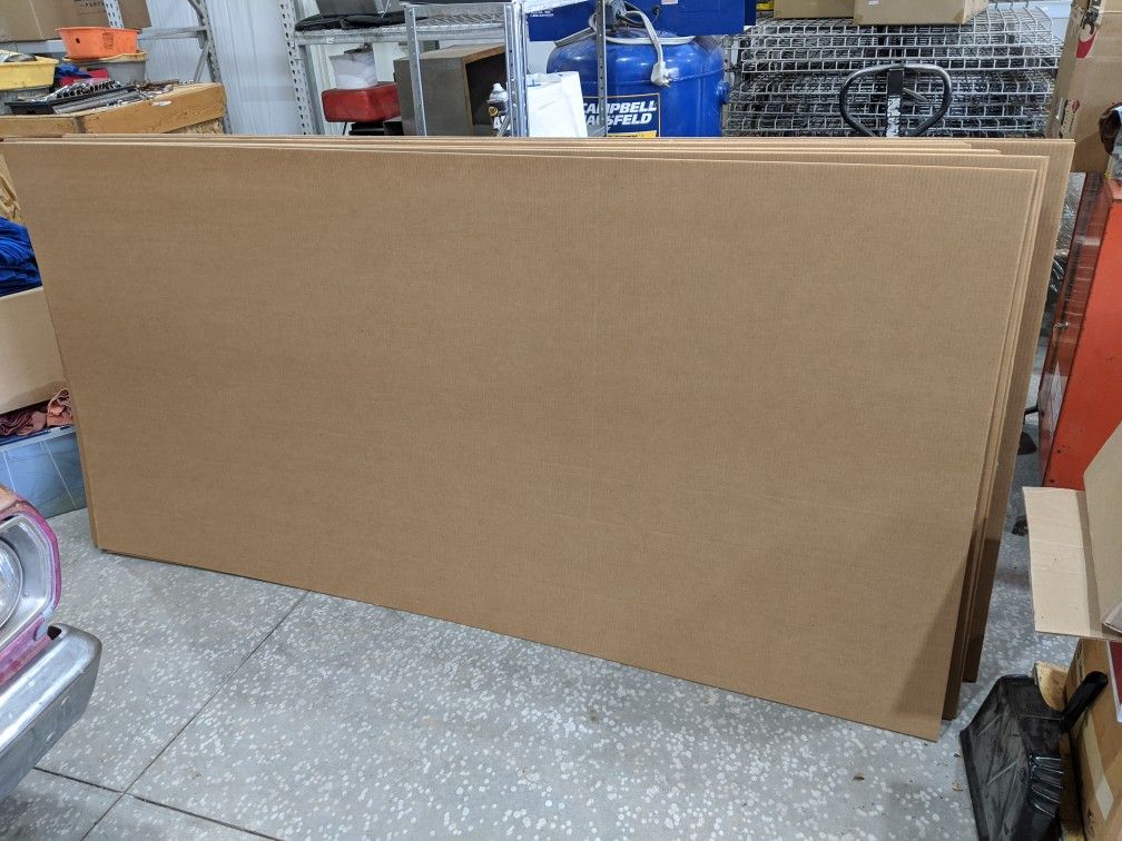 Brand New 4x8 sheets of cardboard