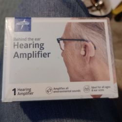 Behind The Ear Hearing Amplifier 
