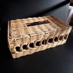 Vintage Rattan Dispensers