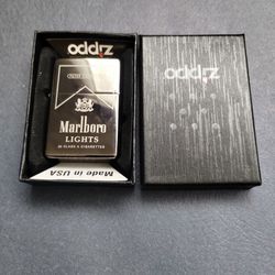 Zippo Marlboro Silver brand New Genuine Zippo Lighter - Made In USA