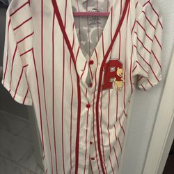 Disney Winnie The Pooh Jersey Shirt 
