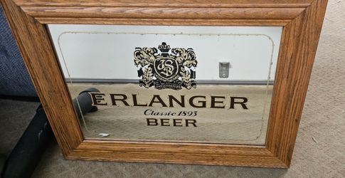 Erlanger Classic 1893 Beer Bar Mirror