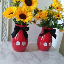 Micky Mouse Vases
