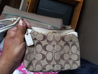 Coach wristlet purse