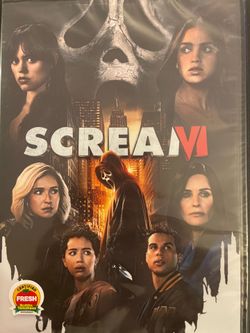 SCREAM VI Widescreen Edition (DVD-2023) NEW! Jenna Ortega!