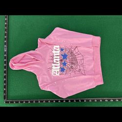 Spider Hoodie Pink