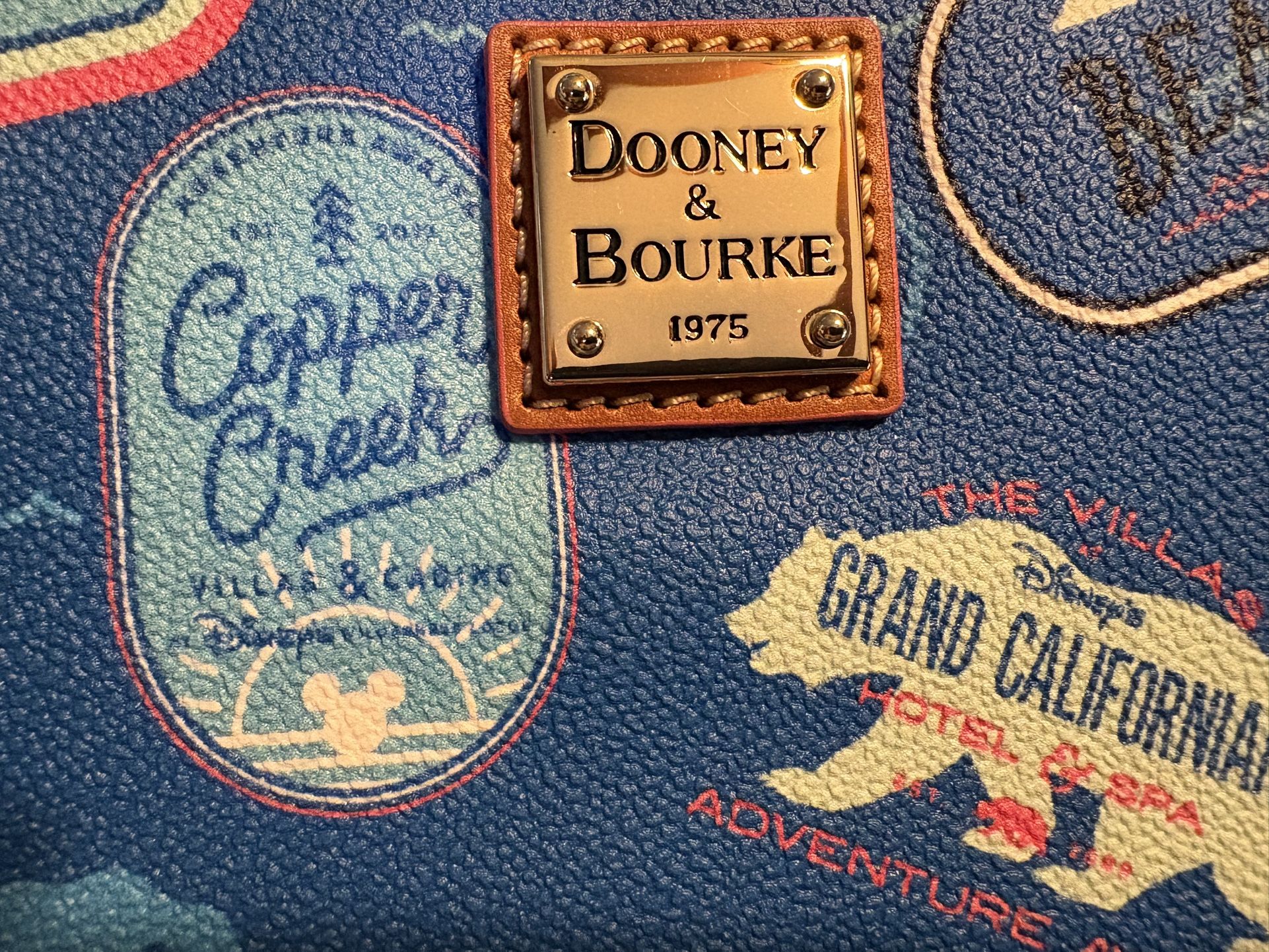 Dooney And Burke New Wallet W Tag In Plastic Wrap Pu Bridgewater 