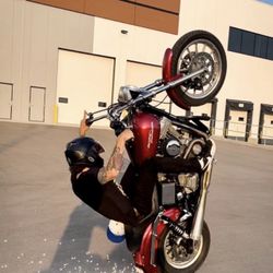 Cut Harley Fender