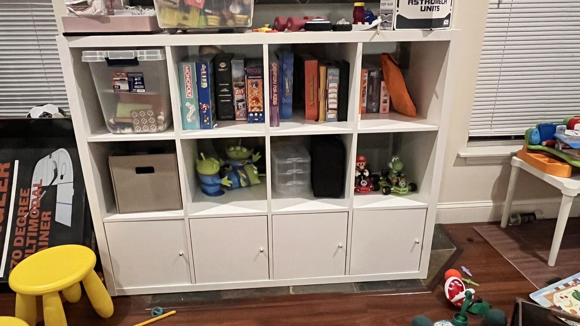 IKEA Storage Cube With 4 Inserts. Like New! 