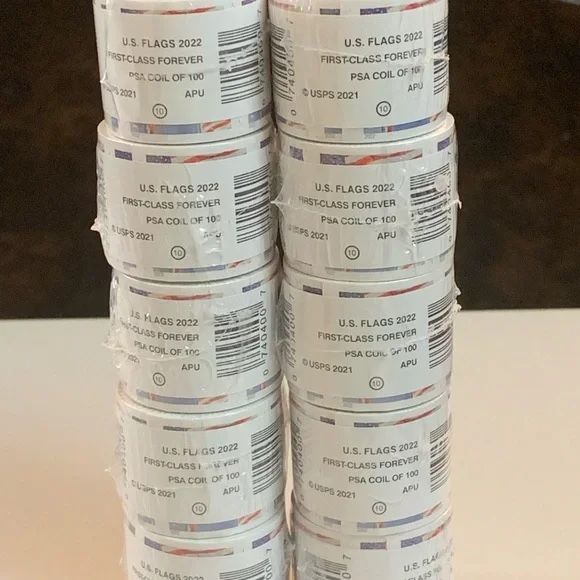 2022. 10 rolls totaling 1000