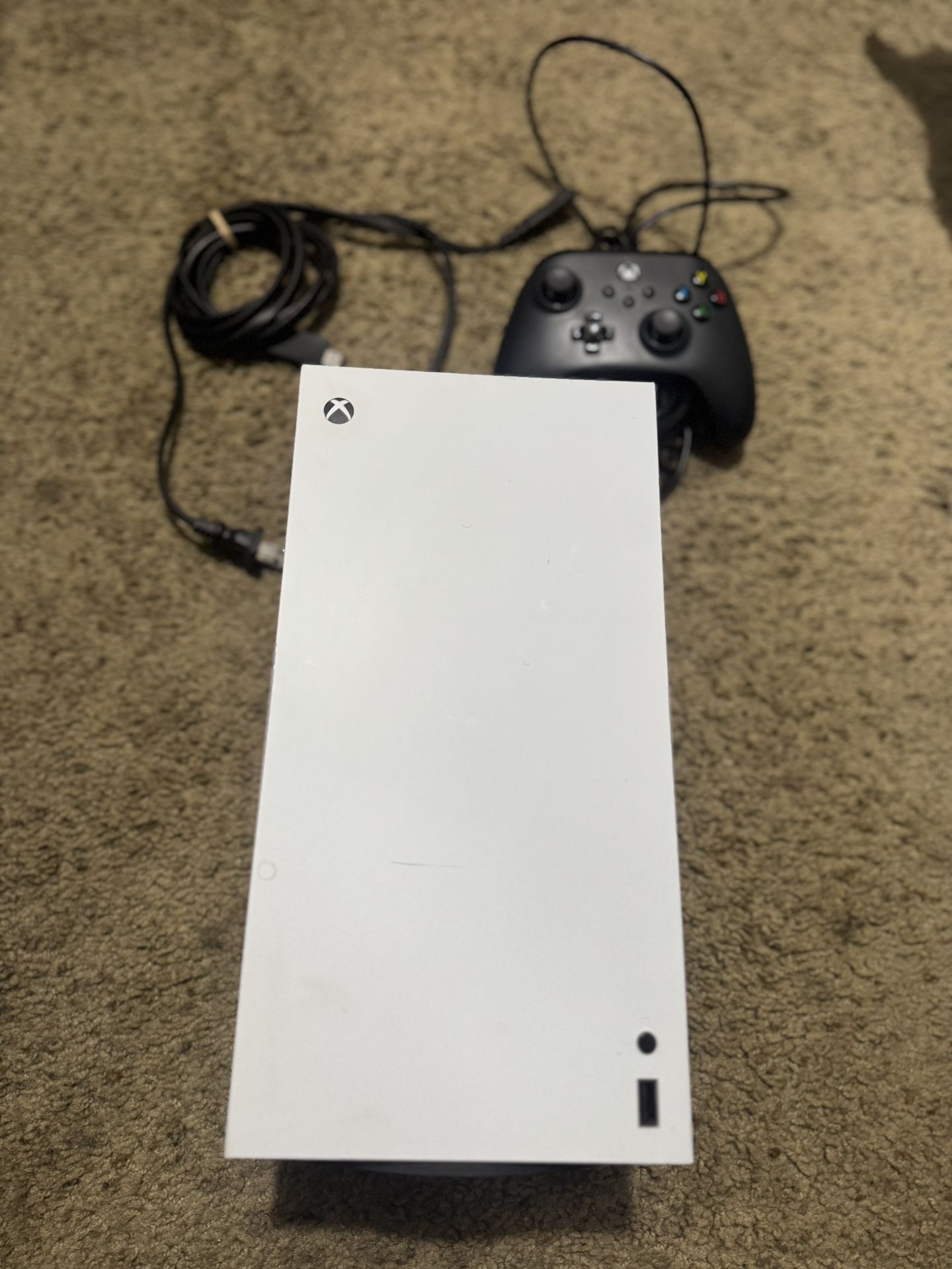 Have a White Xbox Series X with Controller And All Wires