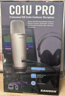 🎙️ Mic Samson C01U Pro